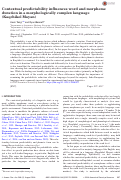 Cover page: Contextual predictability influences word and morpheme duration in a morphologically complex language (Kaqchikel Mayan).