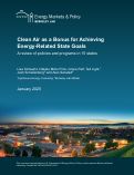 Cover page: Clean Air as a Bonus for Achieving Energy-Related State Goals: A Review of Policies and Programs in 15 States