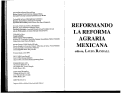 Cover page: Opciones electorales en el Mexico rural