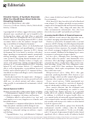 Cover page of Potential Toxicity of Synthetic Chemicals: What You Should Know About Endocrine- Disrupting Chemicals