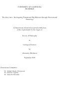 Cover page: The Gray Area: Investigating Transitional Slip Behavior Through Observational Seismology