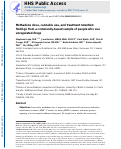 Cover page: Methadone Dose, Cannabis Use, and Treatment Retention: Findings From a Community-based Sample of People Who Use Unregulated Drugs.