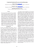 Cover page: Constraint Satisfaction Processes in Social Reasoning