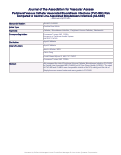 Cover page: Peripheral Venous Catheter Associated Bloodstream Infections (PVC-BSI) Risk Compared to Central Line Associated Bloodstream Infections (CLABSI)