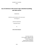 Cover page: Loss of stemness in the normal crypt, intestinal wounding, and colon cancer