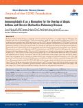 Cover page: Immunoglobulin E as a Biomarker for the Overlap of Atopic Asthma and Chronic Obstructive Pulmonary Disease.