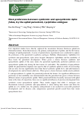 Cover page: Host Preference between Symbiotic and Aposymbiotic Aphis fabae, by the Aphid Parasitoid, Lysiphlebus ambiguus