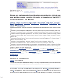 Cover page: Ethical and methodological considerations on conducting clinical research in poor and low-income countries: Viewpoint of the authors of the BEST TRIP ICP randomized trial in Latin America