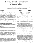 Cover page: Converting Stencils to Accumulations Forcommunication-Avoiding Optimizationin Geometric Multigrid