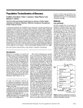 Cover page: Population toxicokinetics of benzene.