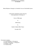 Cover page: Medical Migration: Strategies for Affordable Care in an Unaffordable System