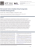 Cover page: Niclosamide Induces Epiboly Delay During Early Zebrafish Embryogenesis