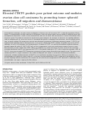 Cover page: Elevated CDCP1 predicts poor patient outcome and mediates ovarian clear cell carcinoma by promoting tumor spheroid formation, cell migration and chemoresistance