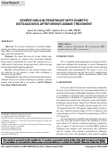 Cover page: Severe Insulin Resistance with Diabetic Ketoacidosis After Brentuximab Treatment