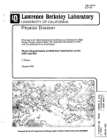 Cover page: Physics Requirements on Hadronic Calorimeters at the LHC and SSC