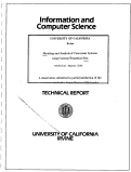 Cover page: Modeling and analysis of concurrent systems using contour/transition-nets