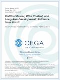 Cover page: Political Power, Elite Control, and Long-Run Development: Evidence from Brazil