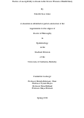 Cover page: Factors of susceptibility to dioxin in the Seveso Women’s Health Study