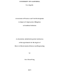 Cover page: Assessment of Practices and Tool Development to Improve Compensatory Mitigation in Southern California