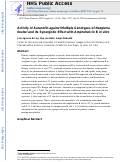 Cover page: Activity of Auranofin against Multiple Genotypes of Naegleria fowleri and Its Synergistic Effect with Amphotericin B In Vitro.