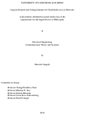 Cover page: Capacity Bounds and Coding Schemes for Cloud Radio Access Networks