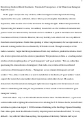 Cover page: Reinforcing Gendered Racial Boundaries: Unintended Consequences of the Mainstream Immigrant Rights Discourse