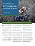 Cover page: The Future of Bacteria Cleaning Our Plastic Waste