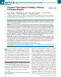 Cover page: Targeted Transcriptional Profiling of Kidney Transplant Biopsies