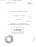 Cover page: GENERALIZED PARTICLE-CORE COUPLING