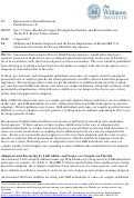 Cover page: Children and Families Impacted and the Fiscal Implications of Florida HB 7111, “Conscience Protection for Private Child-Placing Agencies”