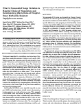 Cover page: What Is Nosocomial? Large Variation in Hospital Choice of Numerators and Denominators Affects Rates of Hospital-Onset Methicillin-Resistant Staphylococcus aureus