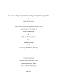 Cover page: Evaluating and Improving the ElarmS Earthquake Early Warning Algorithm