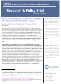 Cover page: Enforcement Strategies for Empowerment: Models for the California Domestic Worker Bill of Rights