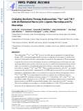 Cover page: Chelating the Alpha Therapy Radionuclides 225Ac3+ and 213Bi3+ with 18-Membered Macrocyclic Ligands Macrodipa and Py-Macrodipa.