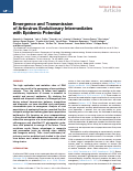 Cover page: Emergence and Transmission of Arbovirus Evolutionary Intermediates with Epidemic Potential