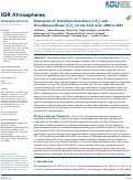 Cover page: Emissions of Tetrafluoromethane (CF4) and Hexafluoroethane (C2F6) From East Asia: 2008 to 2019