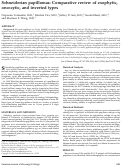 Cover page: Schneiderian Papillomas: Comparative Review of Exophytic, Oncocytic, and Inverted Types