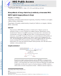 Cover page: Biosynthesis of Long-Chain N-Acyl Amide by a Truncated Polyketide Synthase-Nonribosomal Peptide Synthetase Hybrid Megasynthase in Fungi.