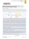 Cover page: Supported Dendrimer-Encapsulated Metal Clusters: Toward Heterogenizing Homogeneous Catalysts