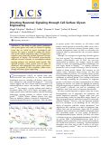 Cover page: Directing neuronal signaling through cell-surface glycan engineering.