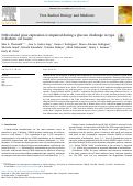 Cover page: Nrf2-related gene expression is impaired during a glucose challenge in type II diabetic rat hearts