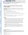 Cover page: Selection in utero against male twins in the United States early in the COVID-19 pandemic.