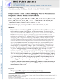 Cover page: Preprocedural Cross-Sectional Imaging Prior to Percutaneous Peripheral Arterial Disease Interventions