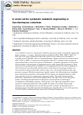 Cover page: A vector set for systematic metabolic engineering in Saccharomyces cerevisiae