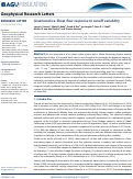 Cover page: Linking glacially modified waters to catchment-scale subglacial discharge using autonomous underwater vehicle observations