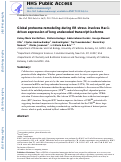 Cover page: Global Proteome Remodeling during ER Stress Involves Hac1-Driven Expression of Long Undecoded Transcript Isoforms