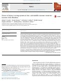 Cover page: Choice of injury scoring system in low- and middle-income countries: Lessons from Mumbai