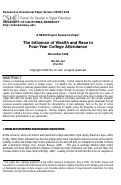 Cover page: The Influence of Wealth and Race in Four-Year College Attendance