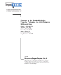 Cover page: Changes at the Point-of-Sale for Tobacco Following the 1999 Billboard Ban