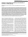 Cover page: Induction of necroptotic cell death by viral activation of the RIG-I or STING pathway